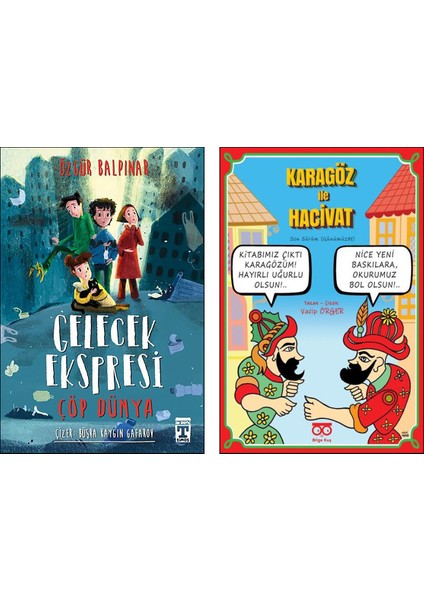 Gelecek Ekspresi - Karagöz ile Hacivat 2 Kitap