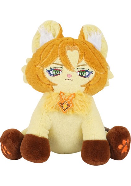29 cm Furina Miyav Sinone Kedi Oyuncak Peluş (Yurt Dışından)