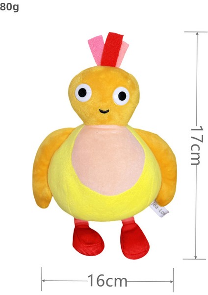 Twirlwoos Eğlenceli Robin Peluş Oyuncak Çocuk Hediyesi Bebeğin Animasyonu 4 Parçalı Set (Yurt Dışından) fırsatları
