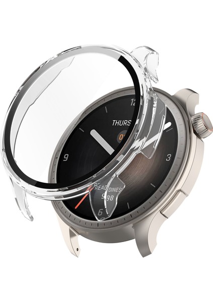 Amazfit Balance A2286 Için Pc Temperli Film Izleme Kılıfı (Yurt Dışından)