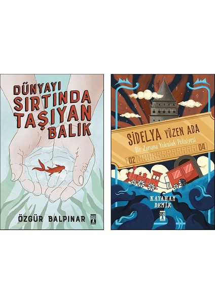 Dünyayı Sırtında Taşıyan Balık - Sidelya Yüzen Ada 2 Kitap