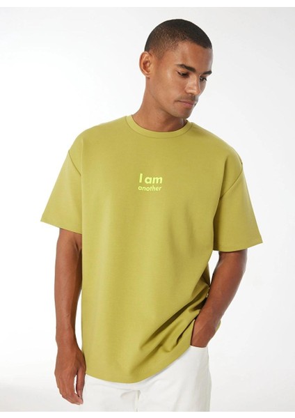 I Am Another Baskılı Basic Erkek T-Shirt