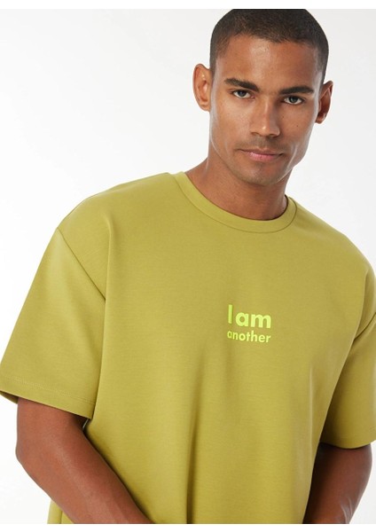 I Am Another Baskılı Basic Erkek T-Shirt