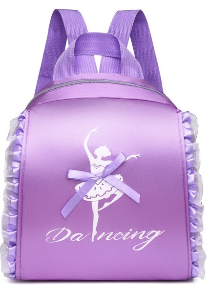 Yeni Dans Çantası Çocuk Omuz Dans Sırt Çantası Latin Bale Okul Çantası Işlemeli Kız Prenses Dans Çantası (Yurt Dışından)