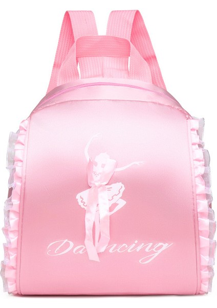 Yeni Dans Çantası Çocuk Omuz Dans Sırt Çantası Latin Bale Okul Çantası Işlemeli Kız Prenses Dans Çantası (Yurt Dışından)
