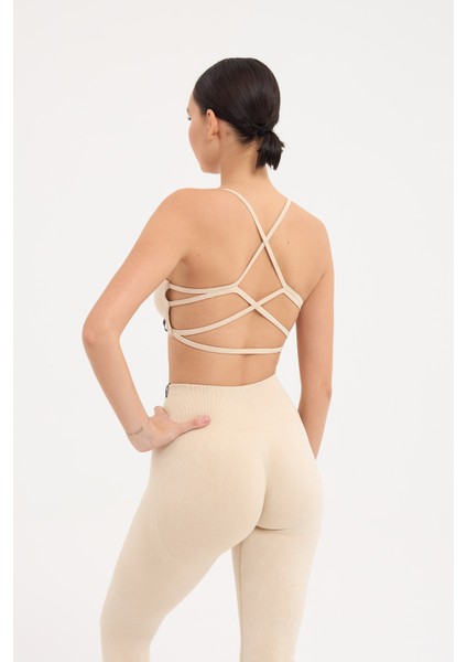 Glowfit Sırt Detaylı Askılı Bra fırsatları
