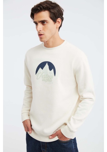 Arctıc Comfort Ekru Sweatshirt