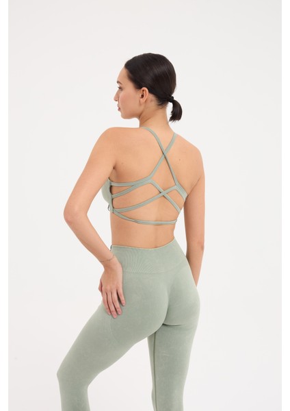 Glowfit Sırt Detaylı Askılı Bra