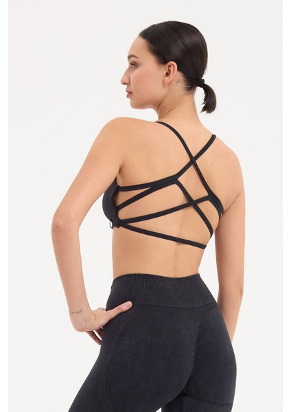 Glowfit Sırt Detaylı Askılı Bra