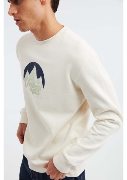 Arctıc Comfort Ekru Sweatshirt