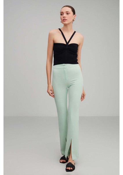 Ruby Slim Mint Yeşil Pantolon