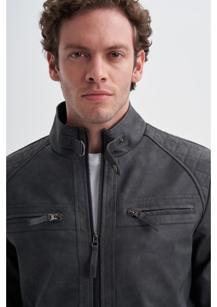 1062 Erkek Pıu Deri Ceket modelleri