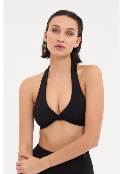 Amara Halter Yaka Toparlayıcı Spor Sütyeni Bra