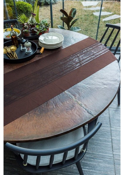 Lazer Kesim Modern Runner 40X140 cm