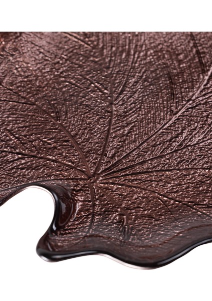 Lotus Dekoratif Tabak - Küçük Boy - Kahverengi fiyatları