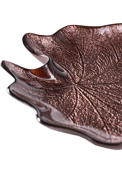 Lotus Dekoratif Tabak - Küçük Boy - Kahverengi modelleri