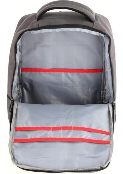 Erkek Kumaş Sırt Çantası 51395 Gümüş fırsatları