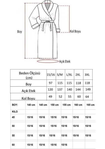 Bornoz fiyatları