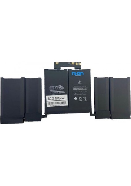 Apple A1989 EMC3358 , A1989 Emc 3358 , A2251 Emc 3348 Notebook Batarya - Pil