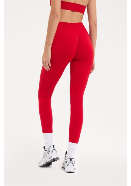 Amara Yüksek Bel Esnek ve Toparlayıcı Seamless Spor Tayt indirimleri