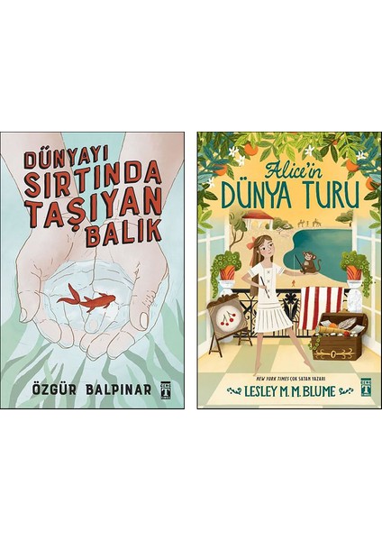 Dünyayı Sırtında Taşıyan Balık - Alice’in Dünya Turu 2 Kitap