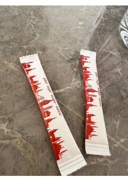 Stick Şeker Beyaz Istanbul Silüet Baskılı 3 gr 3000 Adet modelleri