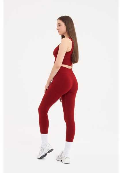 Essential Yüksek Bel, Toparlayıcı Seamless Tayt