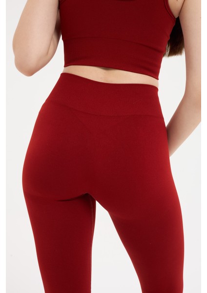 Essential Yüksek Bel, Toparlayıcı Seamless Tayt