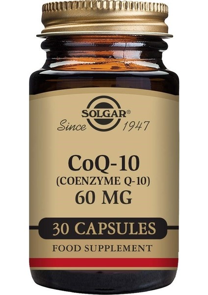 Co Q-10 60 Mg 30 Softgel SLG009561