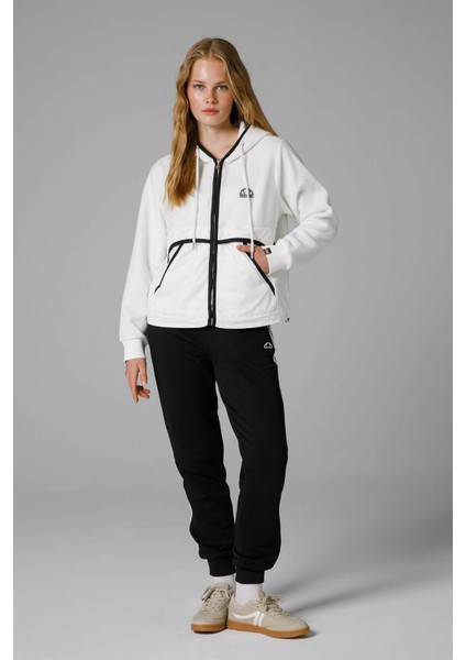 Fermuarlı Kapüşonlu Kadın Sweat EF188-OF modelleri