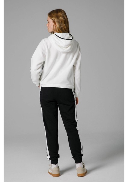 Fermuarlı Kapüşonlu Kadın Sweat EF188-OF indirimleri