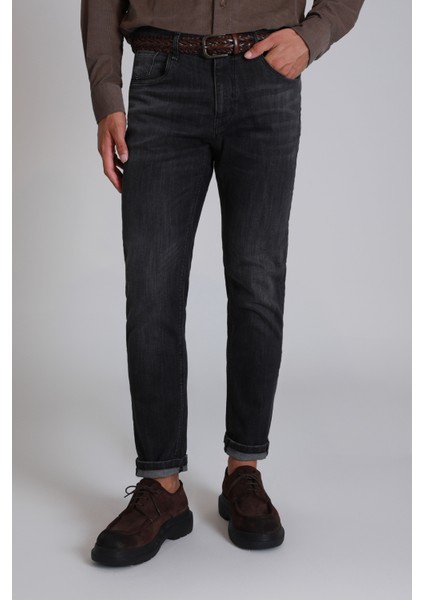 Owen Smart Jean Erkek Pantolon Slim Fit Grey