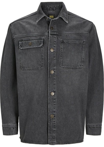 Jack Jones Cott Overshırt Erkek Jean Gömlek 12261939