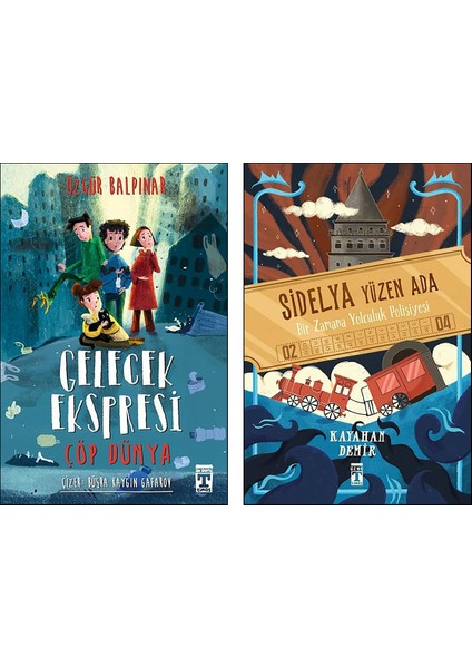 Gelecek Ekspresi - Sidelya Yüzen Ada 2 Kitap