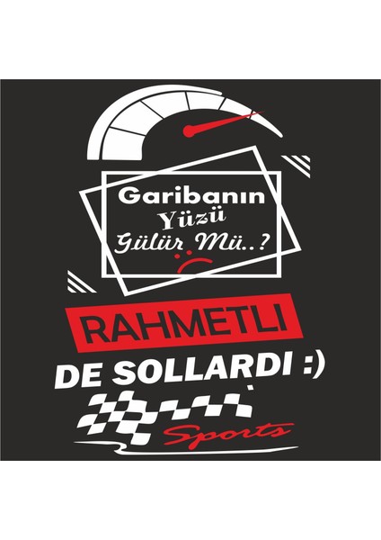 Arka Cam Oto Sticker Set Model 10