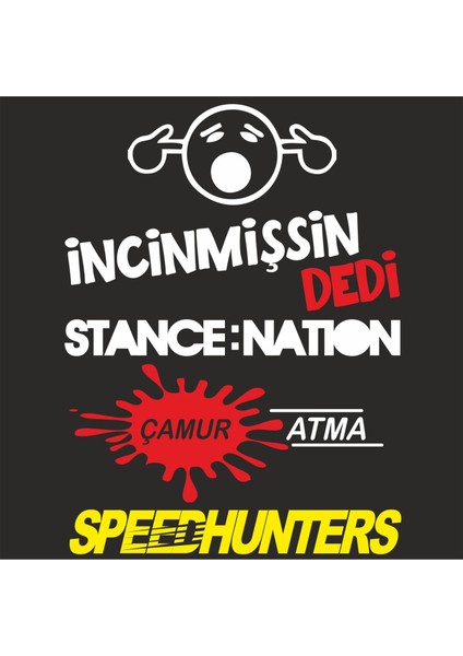 Arka Cam Oto Sticker Set Model 5