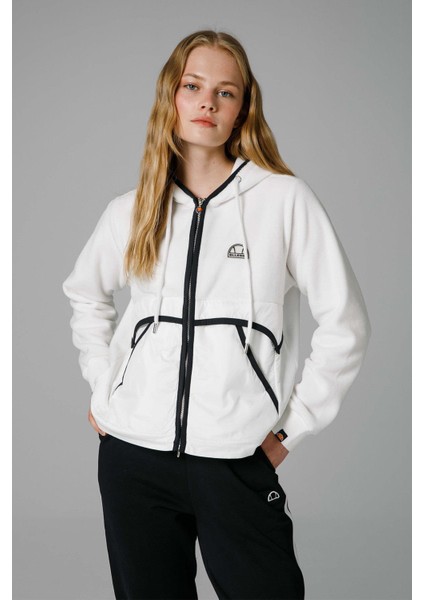 Fermuarlı Kapüşonlu Kadın Sweat EF188-OF