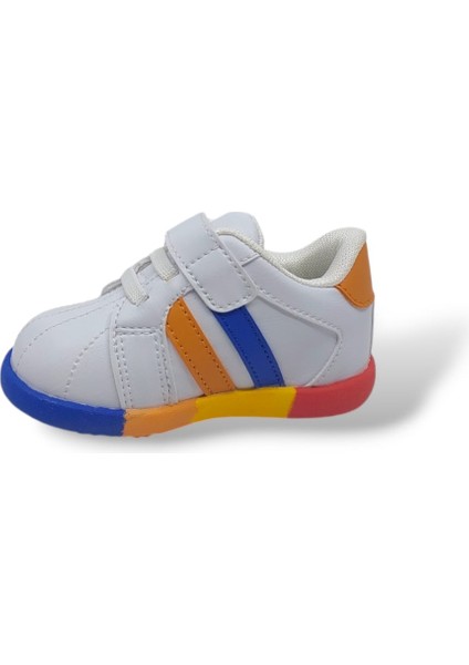 Heika Unisex Ilk Adım Bebek Beyaz Sneaker Ayakkabı modelleri