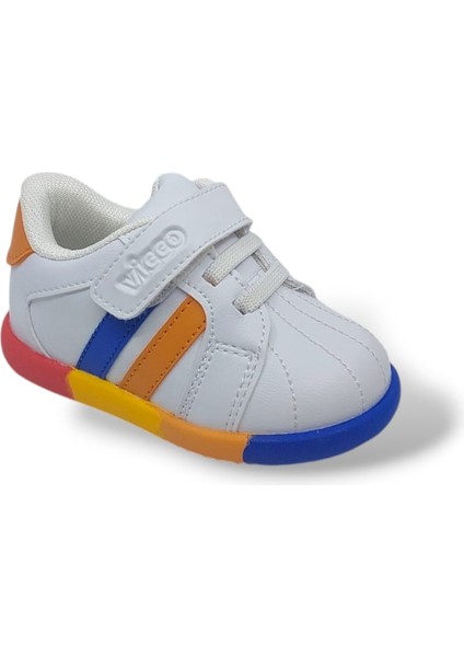 Heika Unisex Ilk Adım Bebek Beyaz Sneaker Ayakkabı fırsatları