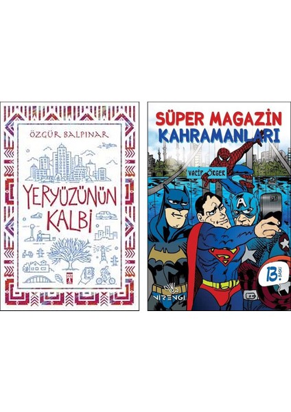 Yeryüzünün Kalbi - Süper Magazin Kahramanları 2 Kitap