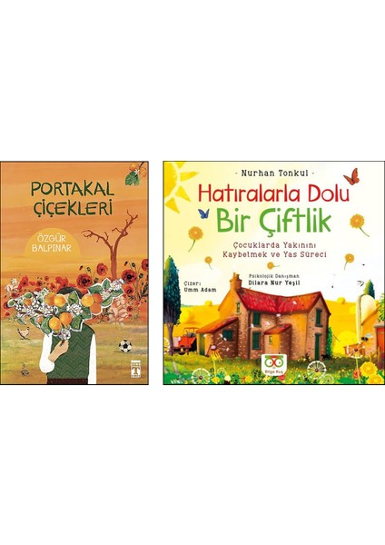 Portakal Çiçekleri - Hatıralarla Dolu Bir Çiftlik 2 Kitap