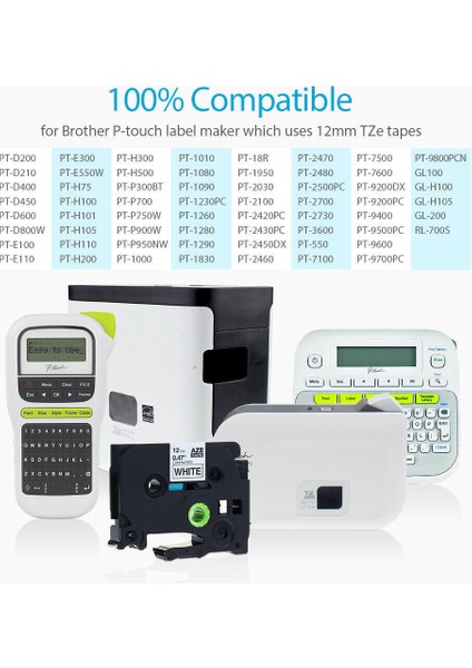 TZ431 TZE431 Kırmızı Üzerine Siyah Kardeş P-Touch Için Etiket Bant Kartuşu TZ231 TZE231 TZ131 TZ631 0.47 (Yurt Dışından) modelleri