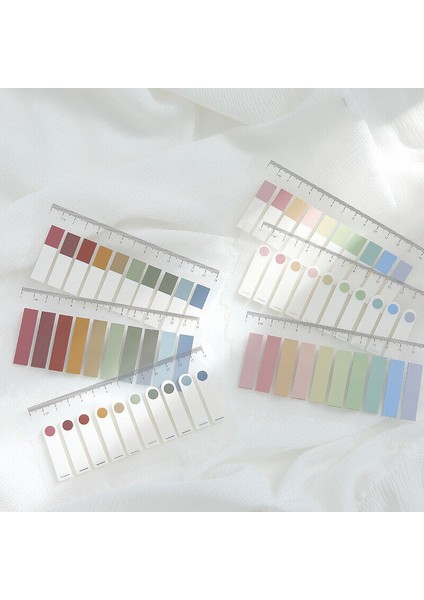 Çiçek Vintage Renkli Yapışkan Notlar Temel Ayraç Memo Pad Sticker Sekmeli Indeks Bayrağı (Yurt Dışından) fırsatları