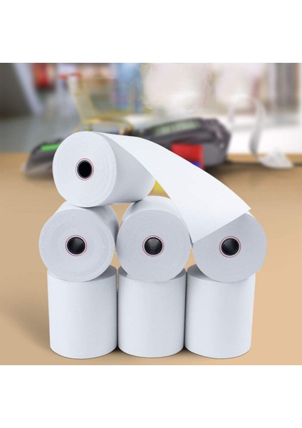 50 Rulo x 50' Nakit Kayıt Kredi Kartı Termal Kağıtlar Pos Fiş Boş (Yurt Dışından) modelleri