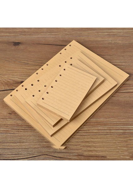 Kurallı Stil A7 B5A5A6A7 Kraft Kağıt Planlayıcı Günlük Not Defteri Içi Yenileme Not Defteri Organizatörü (Yurt Dışından) fiyatları