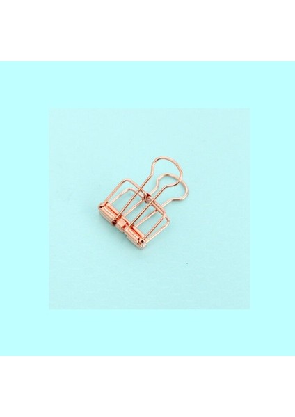 S (40*19*5mm) Stili Turuncu Çelik Tel El Sanatları Kağıt Fotoğraf Asma Kırtasiye Dosya Hollow Metal Bağlayıcı Kelepçeler (Yurt Dışından)