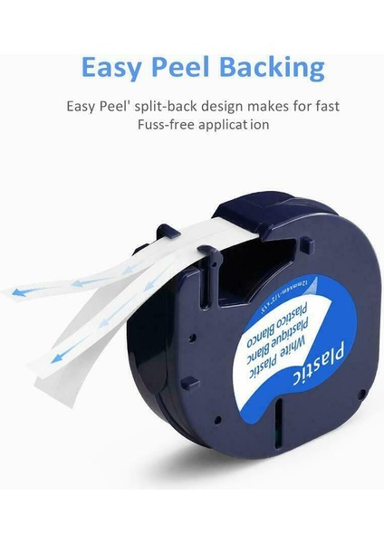 Temizlemek DYMO10 Pk Etiket Şeridi Uyumlu Letratag Dolum LT-100H (Yurt Dışından) modelleri