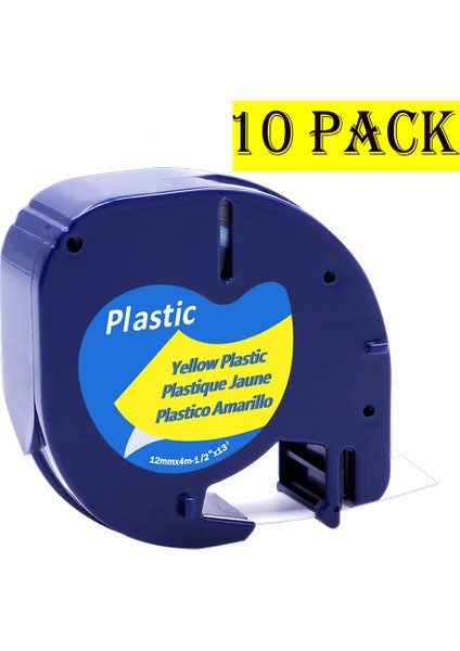 Temizlemek DYMO10 Pk Etiket Şeridi Uyumlu Letratag Dolum LT-100H (Yurt Dışından) fırsatları