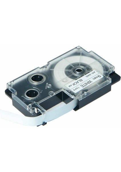 2 Paket Casio XR-9WE XR9WE Kl Şeridine Uygun Siyah Beyaz Etiket (Yurt Dışından) modelleri