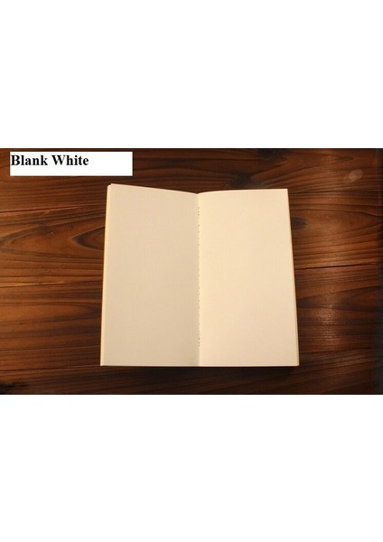 Midori Traveler's Journal Günlük Defteri Için 9x5 1 Boş Kağıt Yedek Sayfası (Yurt Dışından)